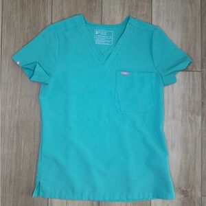 FIGS Catarina One Pocket Scrub Top XS Surgical Green